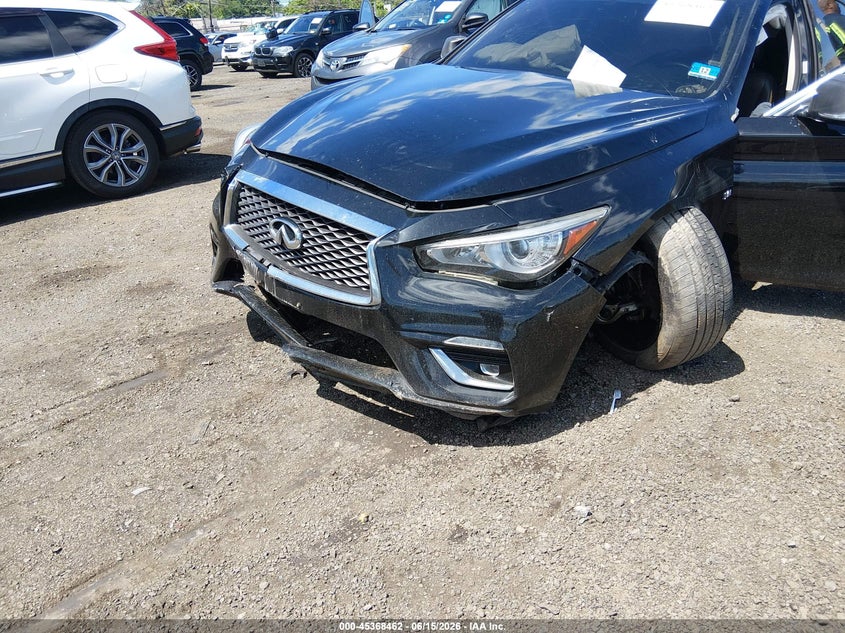 2019 Infiniti Q50 VIN JN1EV7AR0KM552674 IAAI salvage auction — UNDERCARRIAGE, Salvage (New Jersey), sold $1,550 on 2026-07-29 (photo 6)
