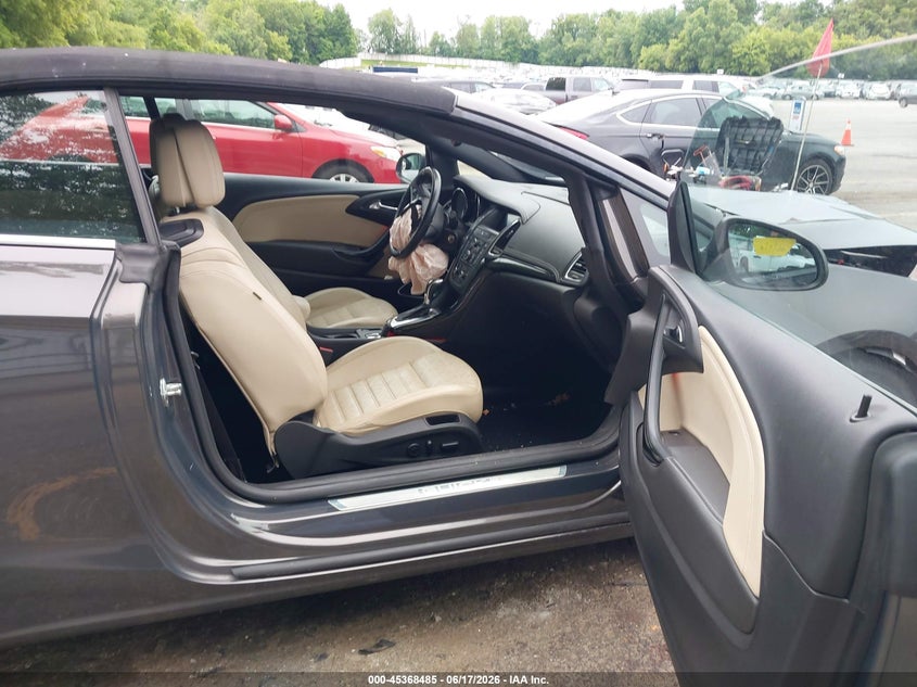 2016 Buick Cascada VIN W04WT3N53GG097956 IAAI salvage auction — FRONT END, Clear (Michigan), sold $625 on 2026-07-27 (photo 5)