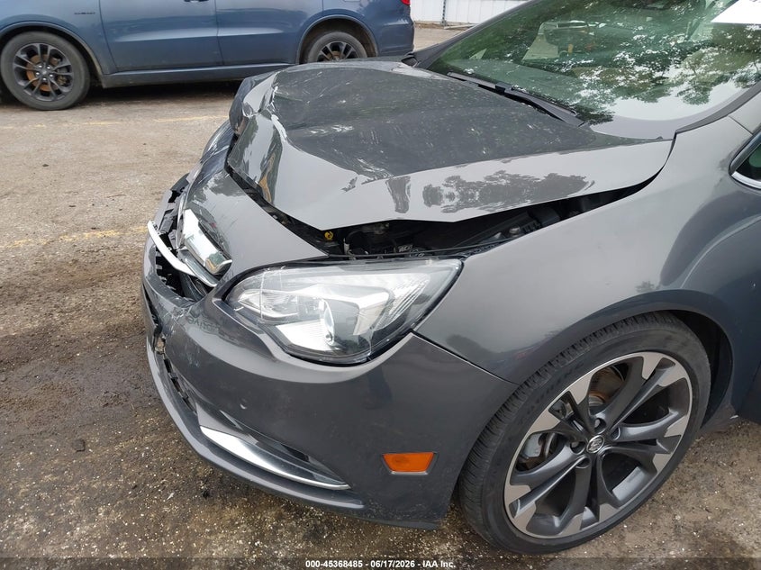 2016 Buick Cascada VIN W04WT3N53GG097956 IAAI salvage auction — FRONT END, Clear (Michigan), sold $625 on 2026-07-27 (photo 6)