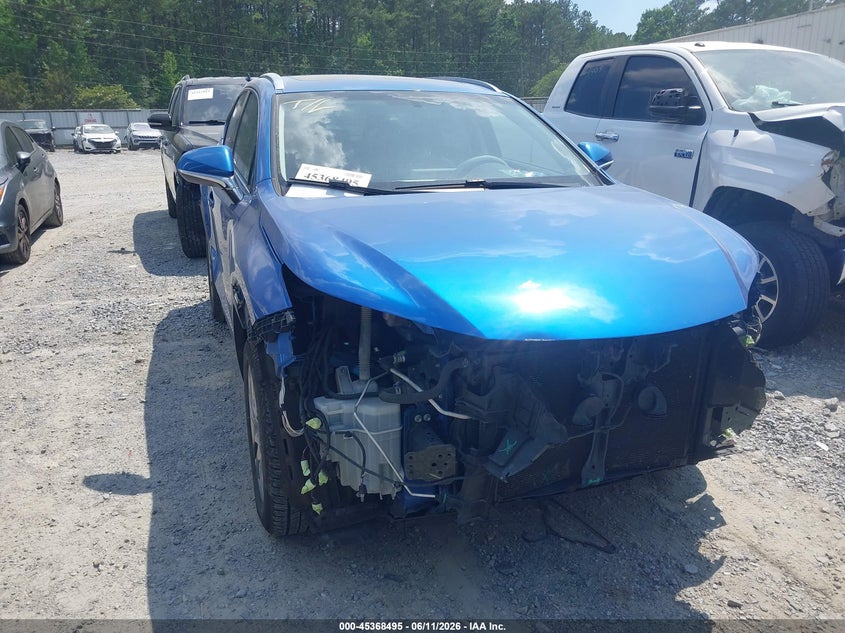 2016 Lexus VIN JTJYARBZ3G2028032 IAAI salvage auction — FRONT & REAR, Salvage (Georgia), sold $4,350 on 2026-07-28 (photo 1)
