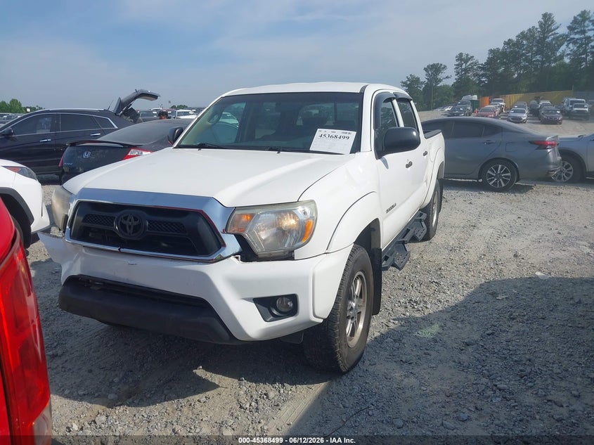 2015 Toyota Tacoma VIN 5TFLU4EN7FX132735 IAAI salvage auction — FRONT END, Salvage (Georgia), sold $7,600 on 2026-07-28 (photo 2)