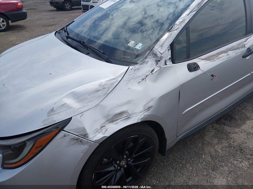2020 Toyota Corolla VIN JTND4RBE6L3090868 IAAI salvage auction — SIDE, Salvage Title, sold $4,475 on 2026-07-24 (photo 6)
