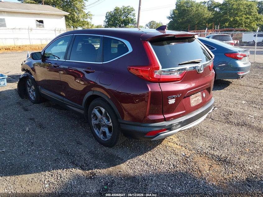 2018 Honda Cr-v VIN 7FARW1H50JE051260 IAAI salvage auction — FRONT & REAR, Salvage (South Carolina), sold $6,700 on 2026-07-28 (photo 3)