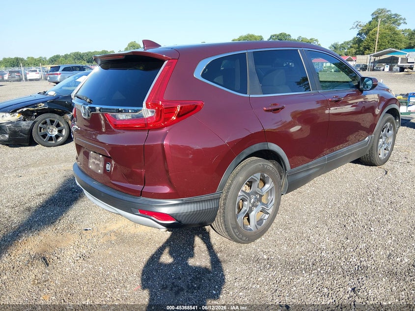 2018 Honda Cr-v VIN 7FARW1H50JE051260 IAAI salvage auction — FRONT & REAR, Salvage (South Carolina), sold $6,700 on 2026-07-28 (photo 4)