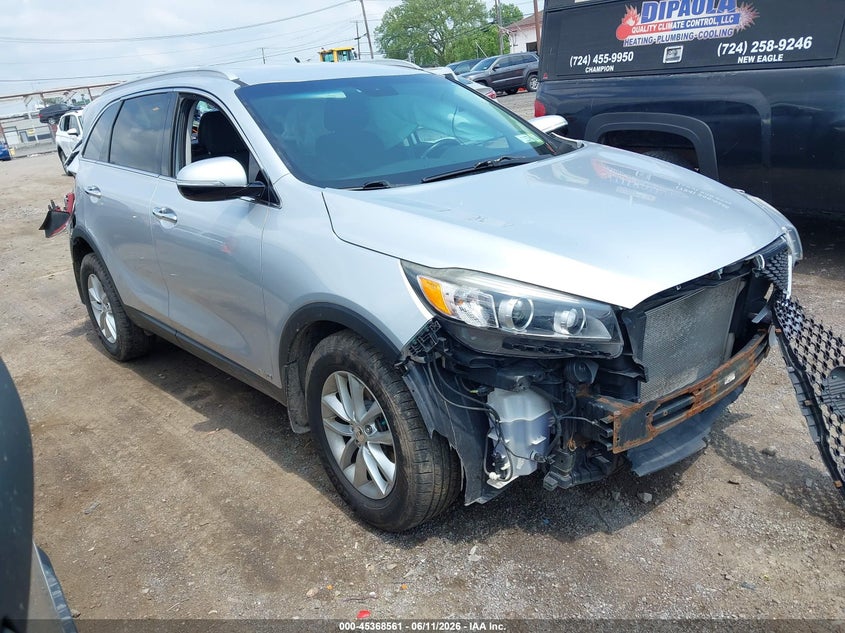2016 Kia Sorento VIN 5XYPGDA35GG014622 IAAI salvage auction — FRONT END, Salvage Title, sold $900 on 2026-07-22 (photo 1)