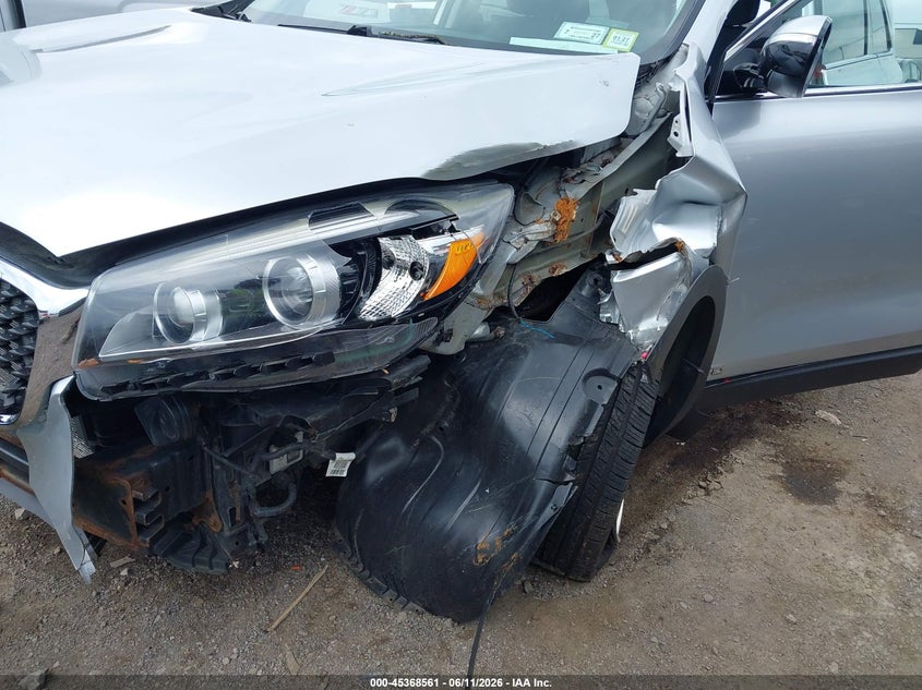 2016 Kia Sorento VIN 5XYPGDA35GG014622 IAAI salvage auction — FRONT END, Salvage Title, sold $900 on 2026-07-22 (photo 6)
