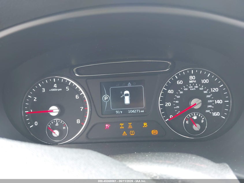 2016 Kia Sorento VIN 5XYPGDA35GG014622 IAAI salvage auction — FRONT END, Salvage Title, sold $900 on 2026-07-22 (photo 7)