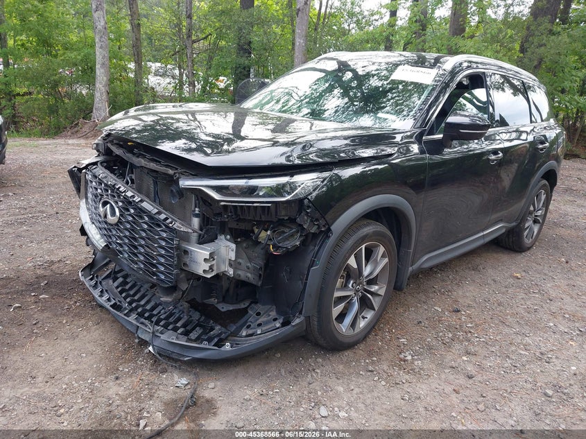 2024 Infiniti Qx60 VIN 5N1DL1FS0RC332065 IAAI salvage auction — FRONT END, Salvage Title, sold $7,900 on 2026-07-28 (photo 2)