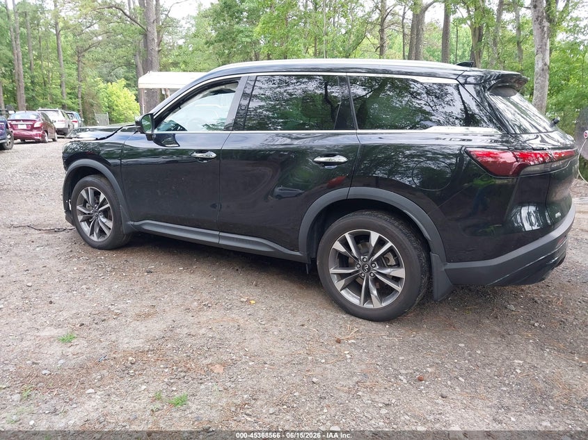 2024 Infiniti Qx60 VIN 5N1DL1FS0RC332065 IAAI salvage auction — FRONT END, Salvage Title, sold $7,900 on 2026-07-28 (photo 3)