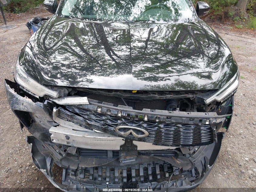 2024 Infiniti Qx60 VIN 5N1DL1FS0RC332065 IAAI salvage auction — FRONT END, Salvage Title, sold $7,900 on 2026-07-28 (photo 6)
