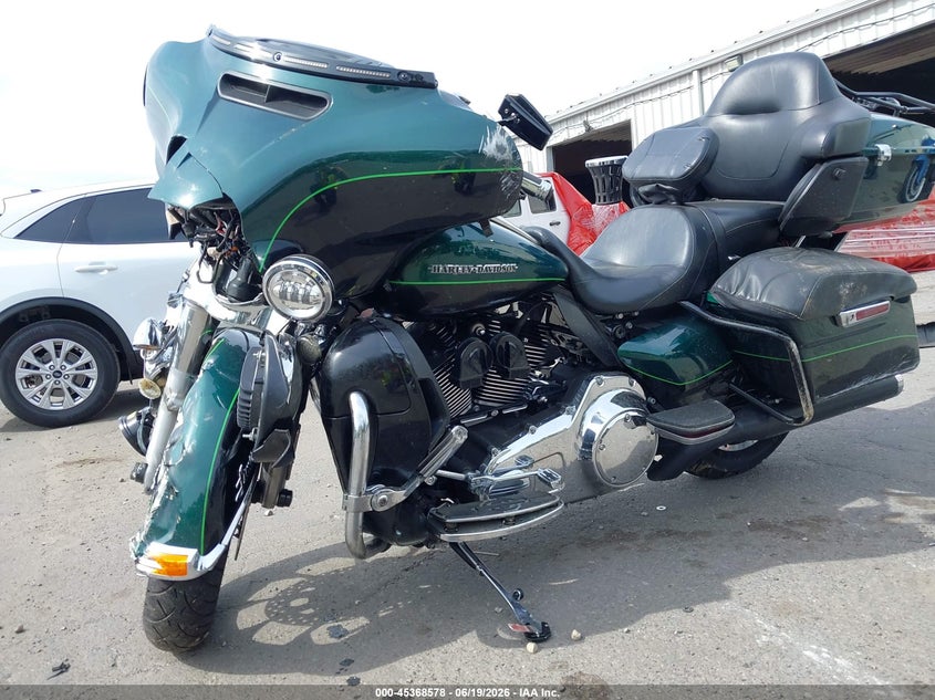 2015 Harley-davidson Electra glide VIN 1HD1KEL11FB655148 IAAI salvage auction — FRONT END, Salvage Title, sold $25 on 2026-07-29 (photo 2)