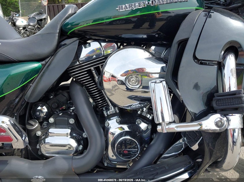 2015 Harley-davidson Electra glide VIN 1HD1KEL11FB655148 IAAI salvage auction — FRONT END, Salvage Title, sold $25 on 2026-07-29 (photo 8)