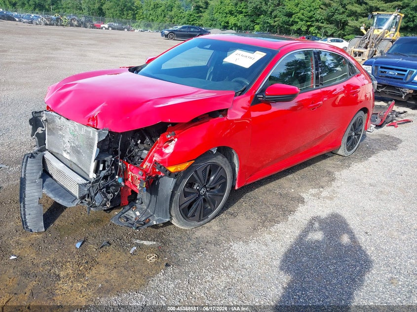 2018 Honda Civic VIN SHHFK7H62JU201891 IAAI salvage auction — FRONT END, Salvage (Ohio), sold $3,050 on 2026-07-06 (photo 2)