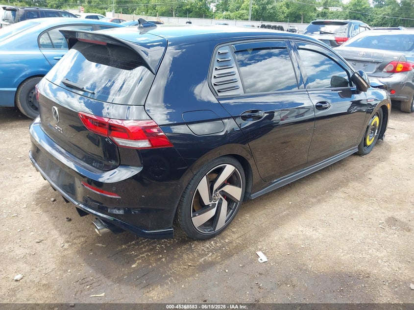 2022 Volkswagen Golf gti VIN WVWH87CD5NW202436 IAAI salvage auction — FRONT END, Salvage Title, sold $6,500 on 2026-08-13 (photo 4)