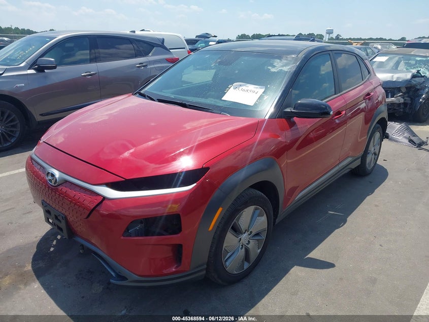 2021 Hyundai Kona VIN KM8K23AG0MU130208 IAAI salvage auction — FRONT END, Salvage Title, sold $4,300 on 2026-07-30 (photo 2)