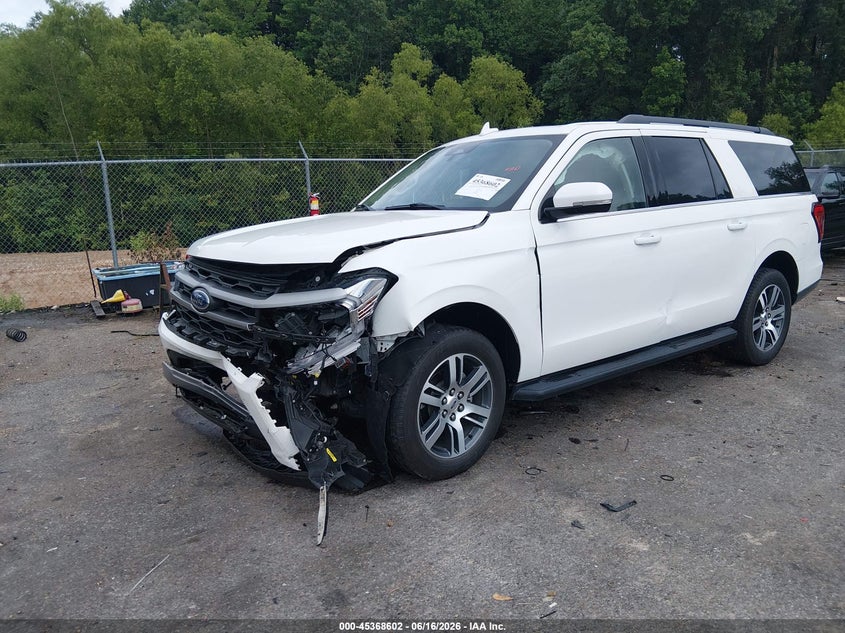 2024 Ford Expedition VIN 1FMJK1H89REA17308 IAAI salvage auction — FRONT END, Salvage Title, sold $25 on 2026-09-23 (photo 2)