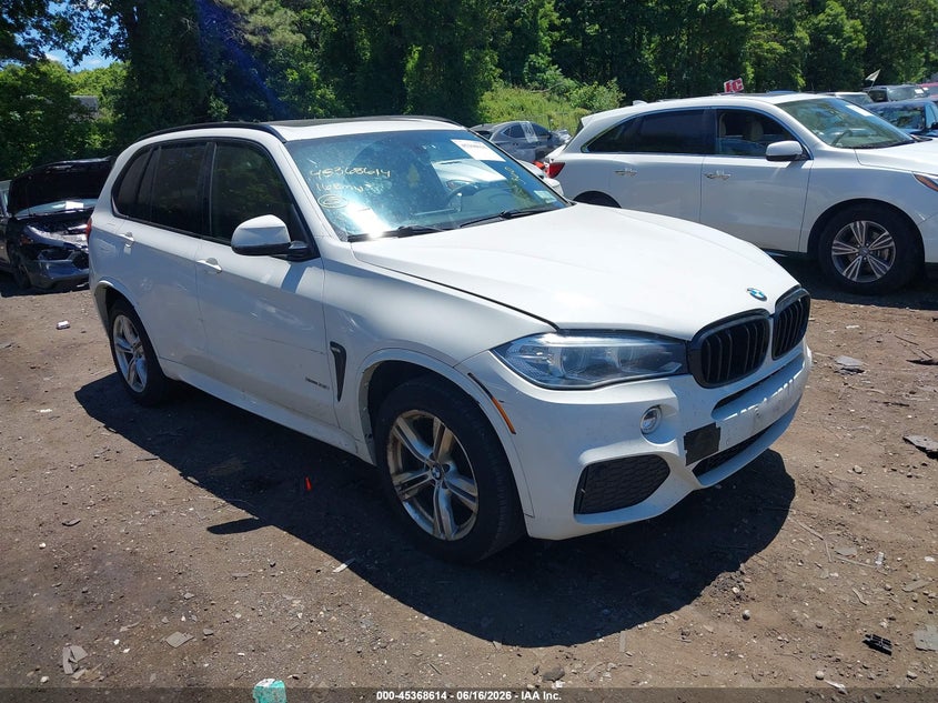 2016 BMW X5 VIN 5UXKR0C58G0U07854 IAAI salvage auction — FRONT END, Mv-907A (New York), sold $4,100 on 2026-07-14 (photo 1)