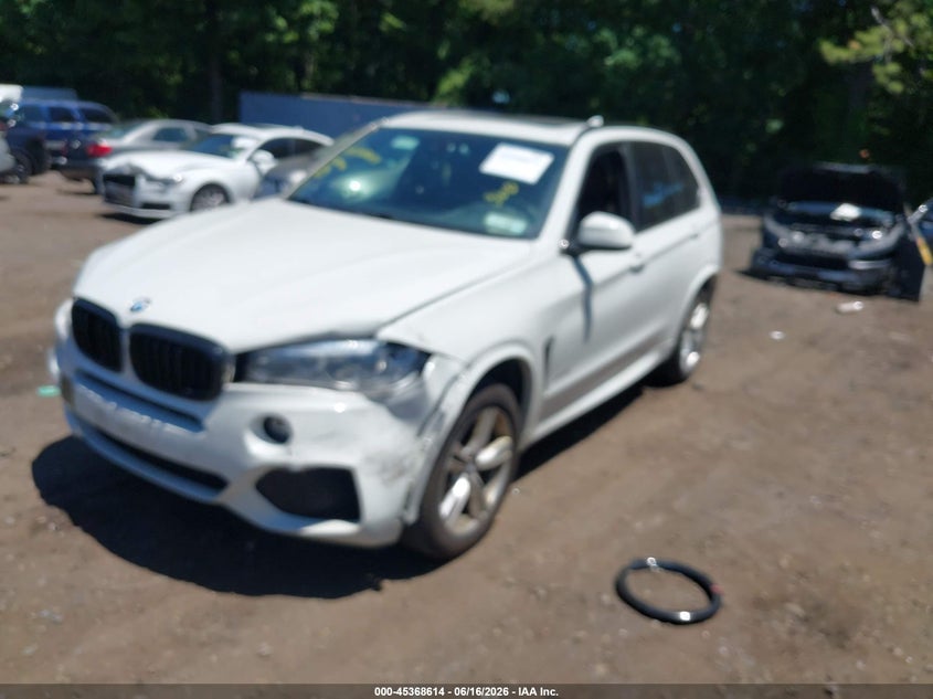 2016 BMW X5 VIN 5UXKR0C58G0U07854 IAAI salvage auction — FRONT END, Mv-907A (New York), sold $4,100 on 2026-07-14 (photo 2)