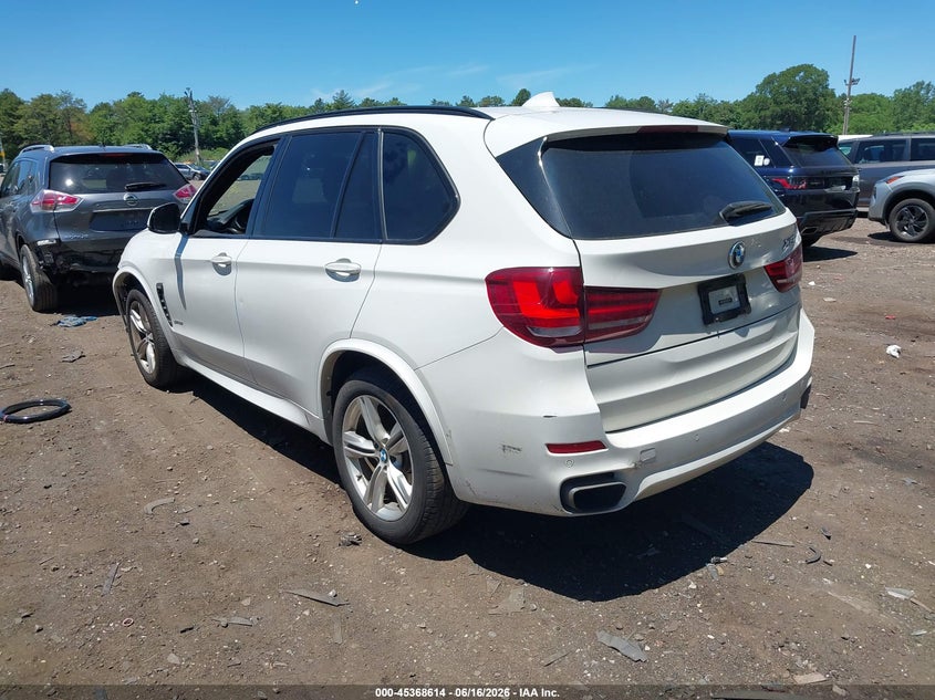 2016 BMW X5 VIN 5UXKR0C58G0U07854 IAAI salvage auction — FRONT END, Mv-907A (New York), sold $4,100 on 2026-07-14 (photo 3)