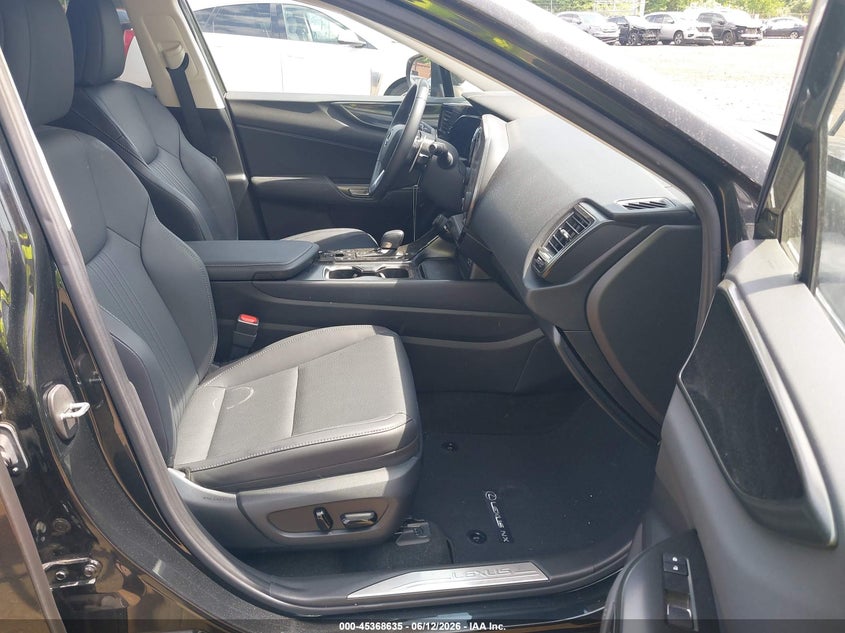 2024 Lexus Nx VIN JTJAGCEZ6R5005810 IAAI salvage auction — FRONT & REAR, Salvage Title, sold $16,600 on 2026-07-26 (photo 5)
