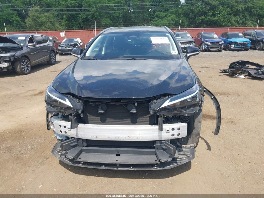 2024 Lexus Nx VIN JTJAGCEZ6R5005810 IAAI salvage auction — FRONT & REAR, Salvage Title, sold $16,600 on 2026-07-26 (photo 6)