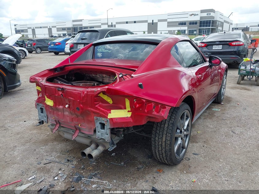 2020 Mazda Mx-5 VIN JM1NDAM74L0418976 IAAI salvage auction — REAR END, Salvage Title, sold $4,900 on 2026-08-02 (photo 4)