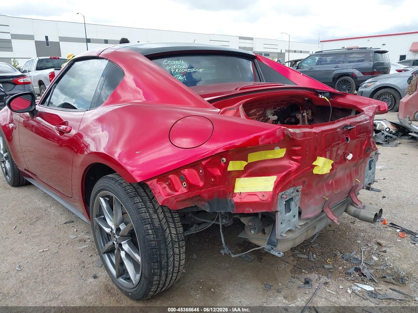 2020 Mazda Mx-5 VIN JM1NDAM74L0418976 IAAI salvage auction — REAR END, Salvage Title, sold $4,900 on 2026-08-02 (photo 6)