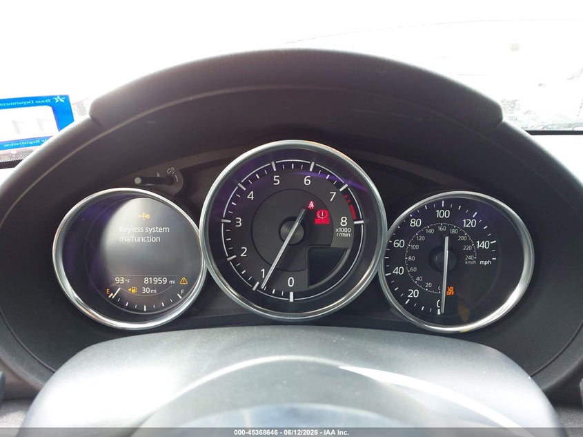 2020 Mazda Mx-5 VIN JM1NDAM74L0418976 IAAI salvage auction — REAR END, Salvage Title, sold $4,900 on 2026-08-02 (photo 7)