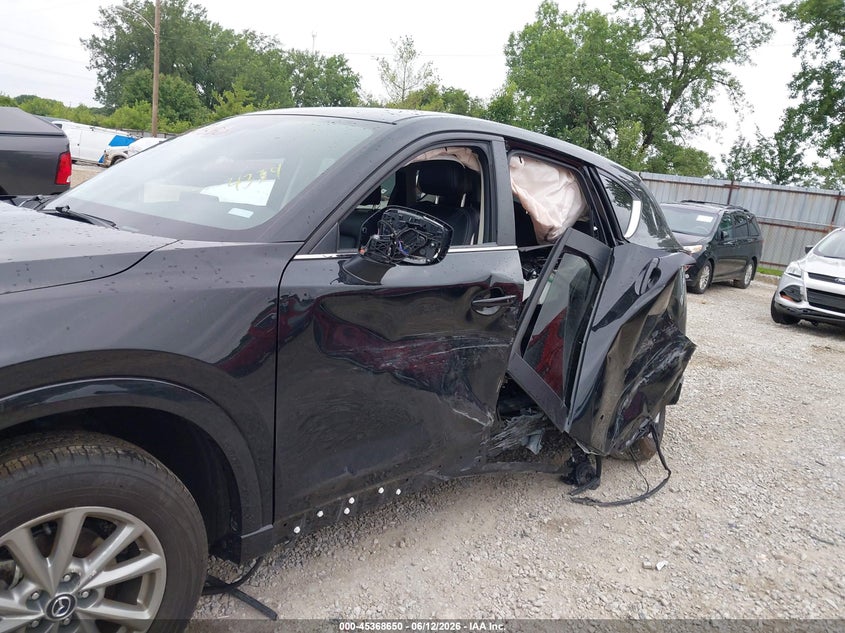 2025 Mazda Cx-5 VIN JM3KFBCL1S0684334 IAAI salvage auction — LEFT SIDE, Salvage Title, sold $25 on 2026-07-29 (photo 6)