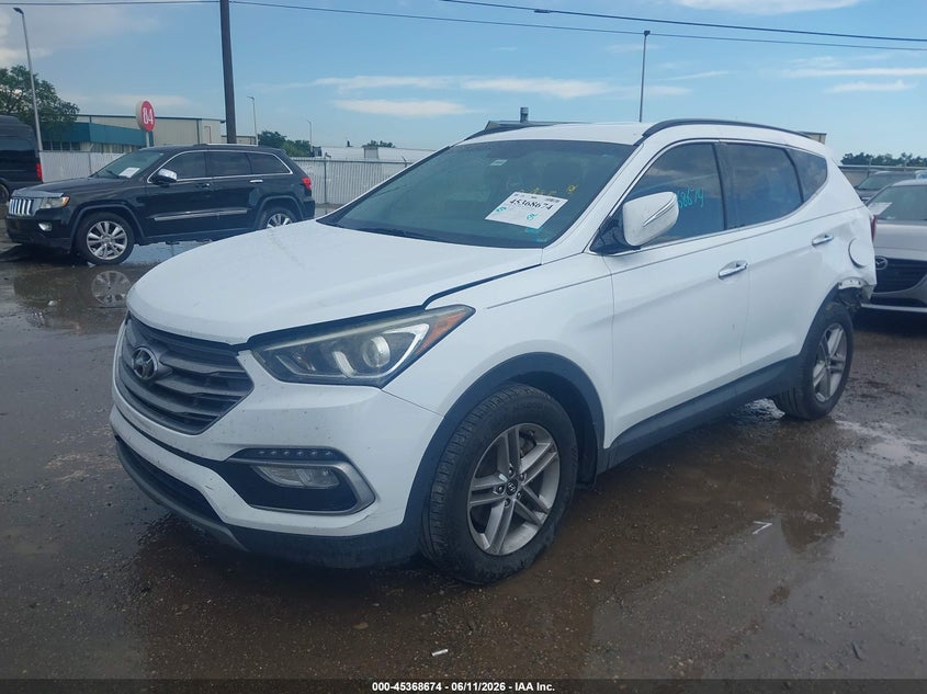 2018 Hyundai VIN 5NMZU3LB9JH065893 IAAI salvage auction — REAR END, Rebuildable (Florida), sold $2,250 on 2026-07-06 (photo 2)