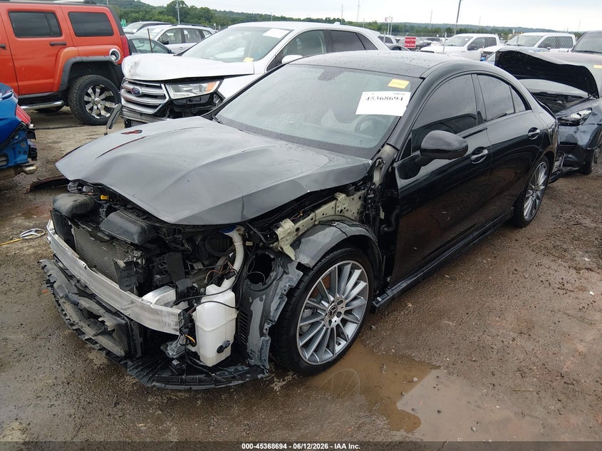 2021 Mercedes-benz Cla-klasse VIN W1K5J4HB3MN187488 IAAI salvage auction — FRONT END, Clear (Oklahoma), sold $7,300 on 2026-08-25 (photo 2)