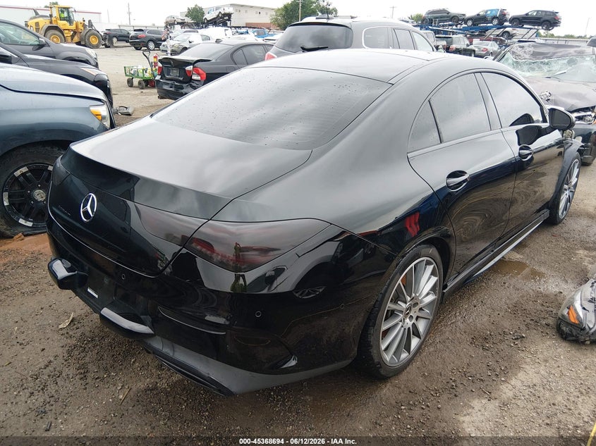 2021 Mercedes-benz Cla-klasse VIN W1K5J4HB3MN187488 IAAI salvage auction — FRONT END, Clear (Oklahoma), sold $7,300 on 2026-08-25 (photo 4)