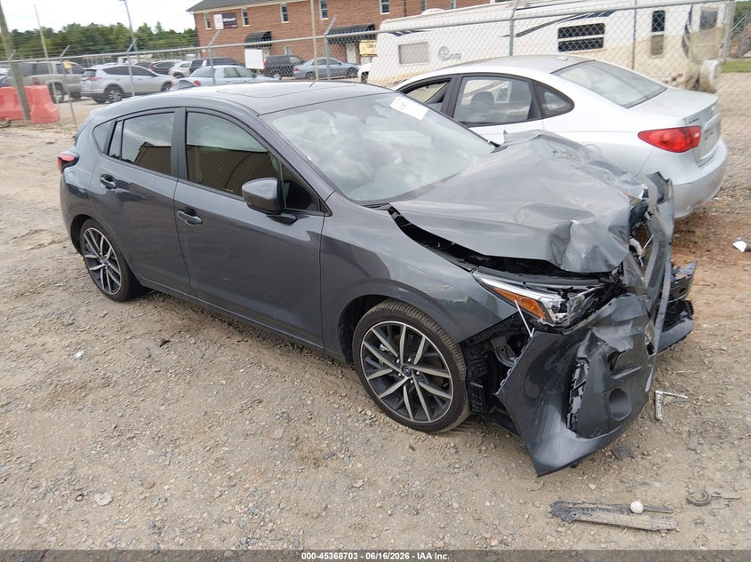 2026 Subaru Impreza VIN JF1GUAFC6T8216988 IAAI salvage auction — FRONT END, Salvage Title, sold $25 on 2026-07-31 (photo 1)