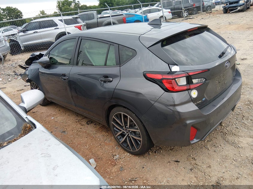 2026 Subaru Impreza VIN JF1GUAFC6T8216988 IAAI salvage auction — FRONT END, Salvage Title, sold $25 on 2026-07-31 (photo 3)