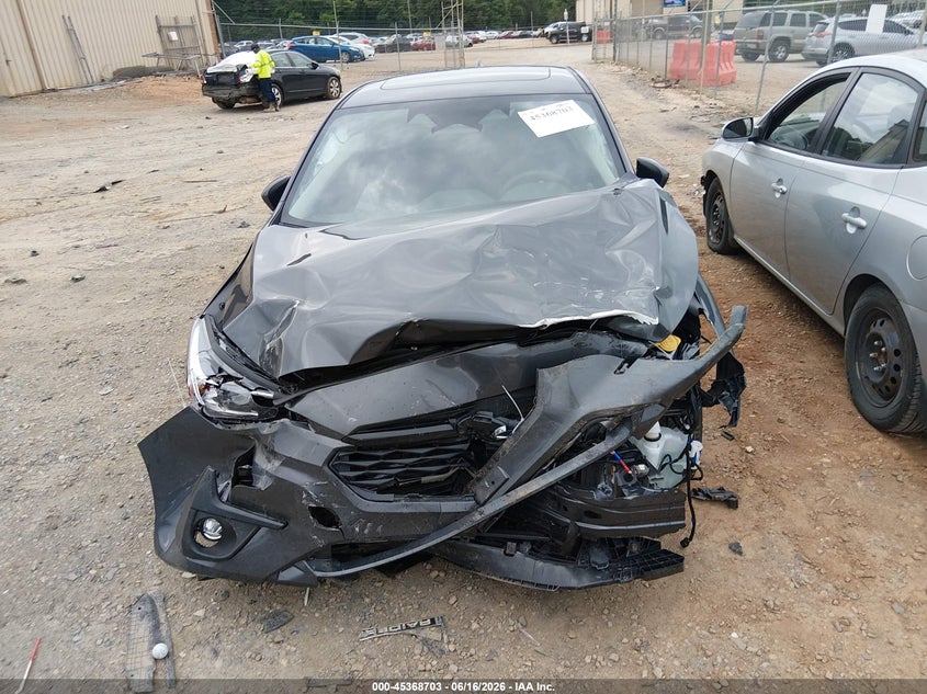 2026 Subaru Impreza VIN JF1GUAFC6T8216988 IAAI salvage auction — FRONT END, Salvage Title, sold $25 on 2026-07-31 (photo 6)
