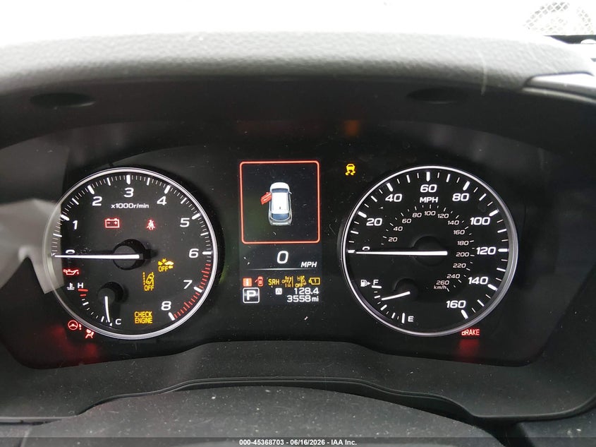 2026 Subaru Impreza VIN JF1GUAFC6T8216988 IAAI salvage auction — FRONT END, Salvage Title, sold $25 on 2026-07-31 (photo 7)