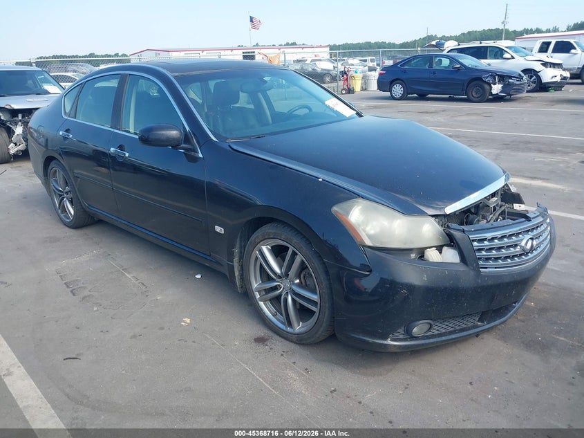 2006 Infiniti M VIN JNKAY01E46M104725 IAAI salvage auction — LEFT FRONT, Salvage (North Carolina), sold $375 on 2026-07-08 (photo 1)