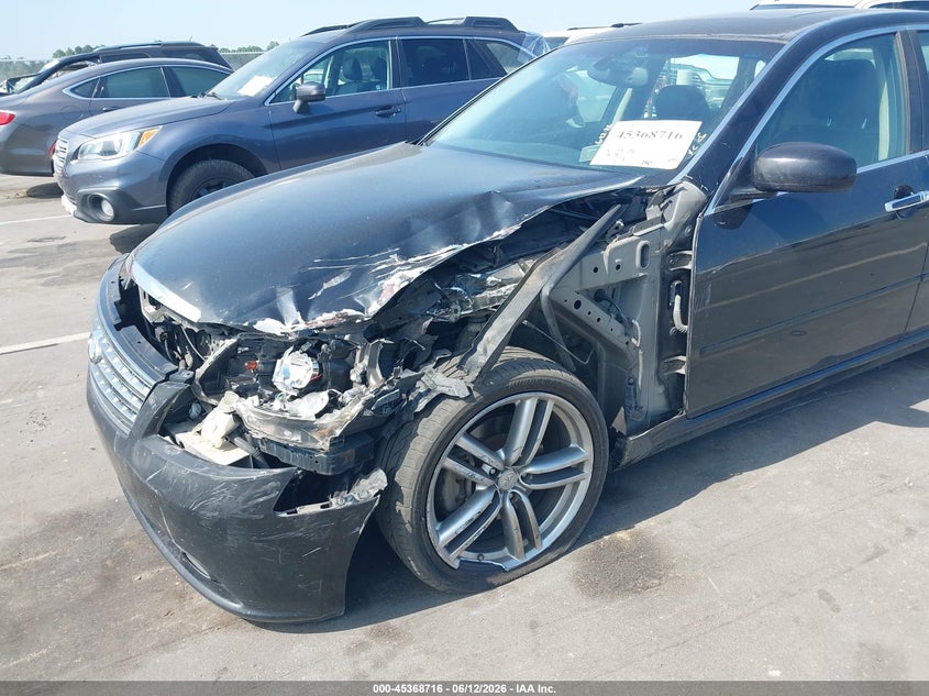 2006 Infiniti M VIN JNKAY01E46M104725 IAAI salvage auction — LEFT FRONT, Salvage (North Carolina), sold $375 on 2026-07-08 (photo 6)