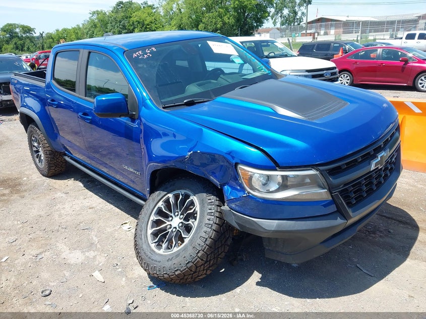 2018 Chevrolet Colorado VIN 1GCGTEEN2J1239004 — IAAI salvage auction photo