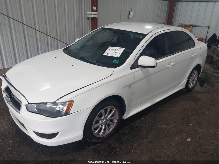 2014 Mitsubishi Lancer VIN JA32U2FU2EU009056 IAAI salvage auction — FRONT END, Salvage Title, sold $500 on 2026-08-19 (photo 2)