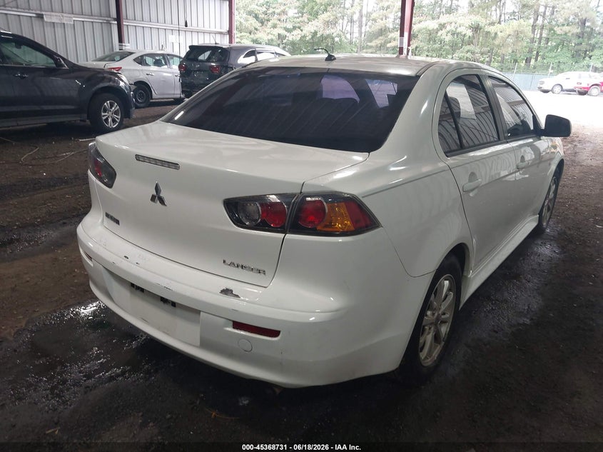 2014 Mitsubishi Lancer VIN JA32U2FU2EU009056 IAAI salvage auction — FRONT END, Salvage Title, sold $500 on 2026-08-19 (photo 4)