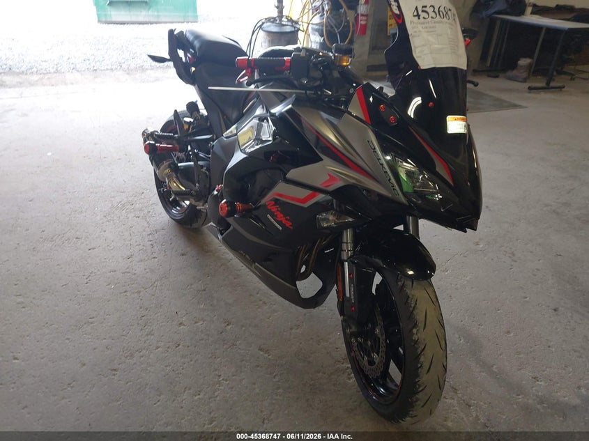 2024 Kawasaki VIN JKBZXVK19RA044145 IAAI salvage auction — UNDERCARRIAGE, Salvage Title, sold $3,050 on 2026-07-28 (photo 1)