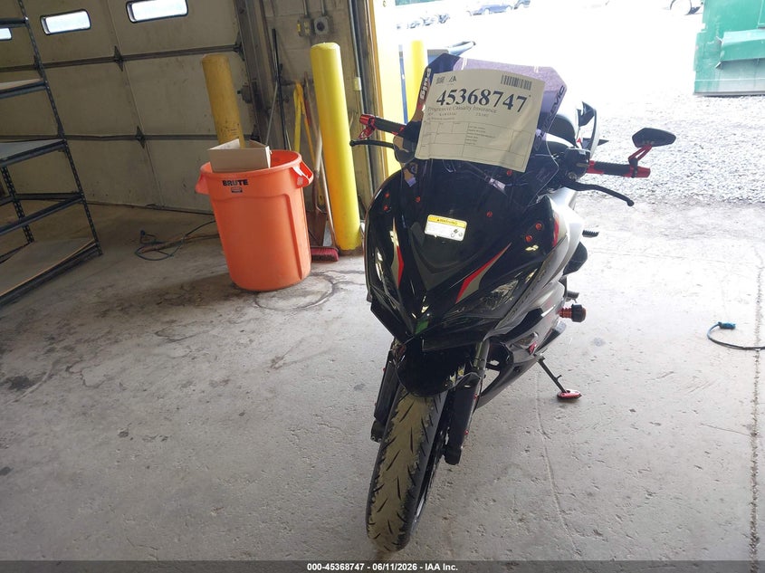 2024 Kawasaki VIN JKBZXVK19RA044145 IAAI salvage auction — UNDERCARRIAGE, Salvage Title, sold $3,050 on 2026-07-28 (photo 5)