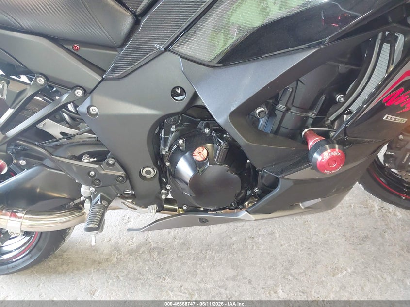 2024 Kawasaki VIN JKBZXVK19RA044145 IAAI salvage auction — UNDERCARRIAGE, Salvage Title, sold $3,050 on 2026-07-28 (photo 8)