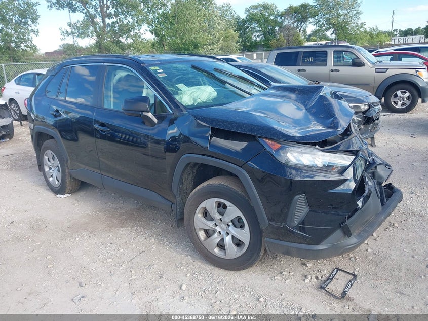2019 Toyota Rav 4 VIN JTMF1RFV4KJ001468 IAAI salvage auction — FRONT END, Salvage (Illinois), sold $3,800 on 2026-07-28 (photo 1)
