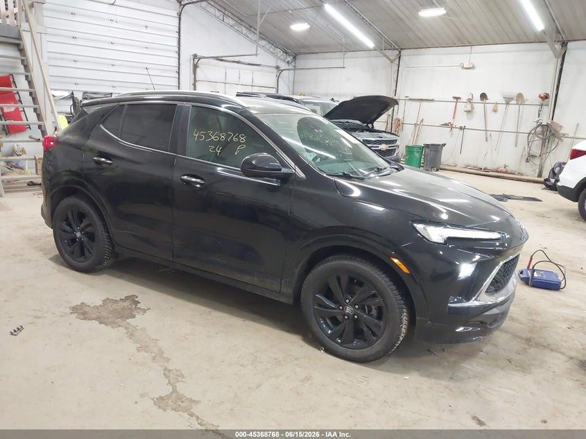 2024 Buick Encore gx VIN KL4AMESL9RB093710 IAAI salvage auction — LEFT FRONT, Salvage Title, sold $5,300 on 2026-07-19 (photo 1)