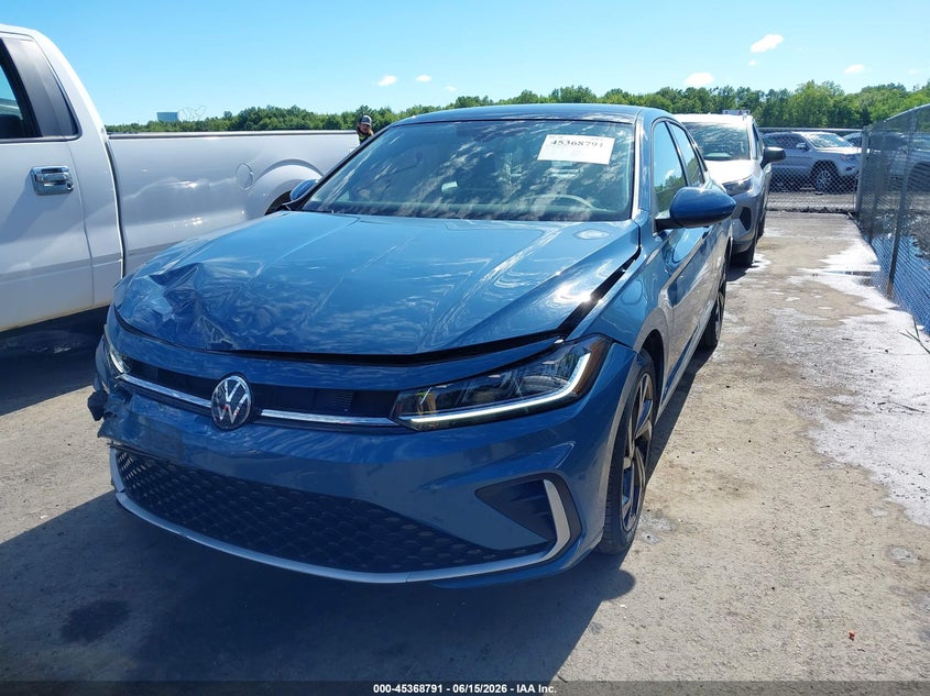 2025 Volkswagen Jetta VIN 3VW7X7BU5SM103348 IAAI salvage auction — FRONT END, Salvage Title, sold $7,300 on 2026-07-21 (photo 2)