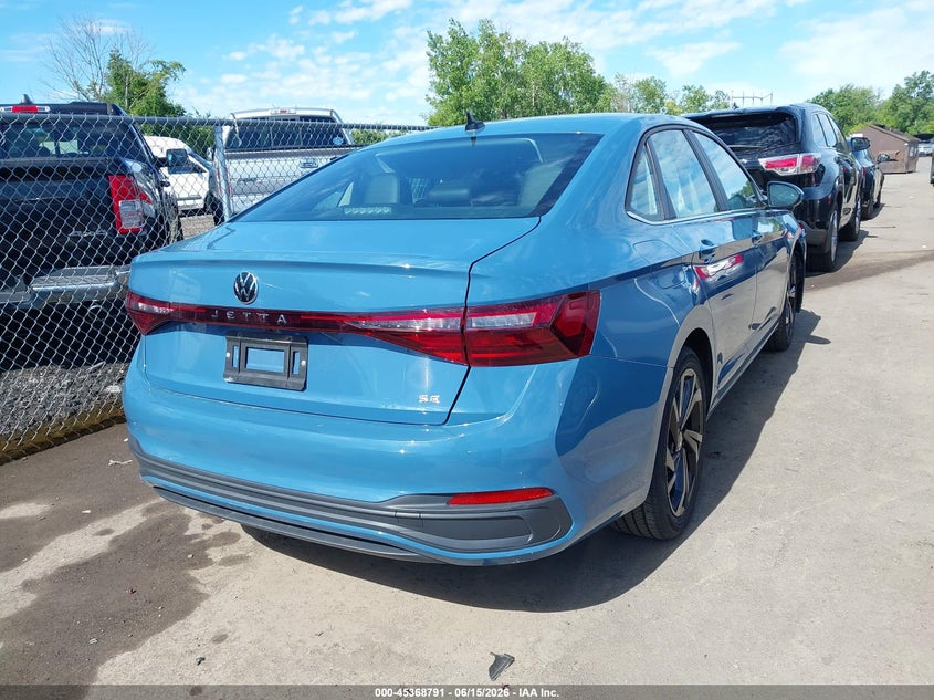 2025 Volkswagen Jetta VIN 3VW7X7BU5SM103348 IAAI salvage auction — FRONT END, Salvage Title, sold $7,300 on 2026-07-21 (photo 4)
