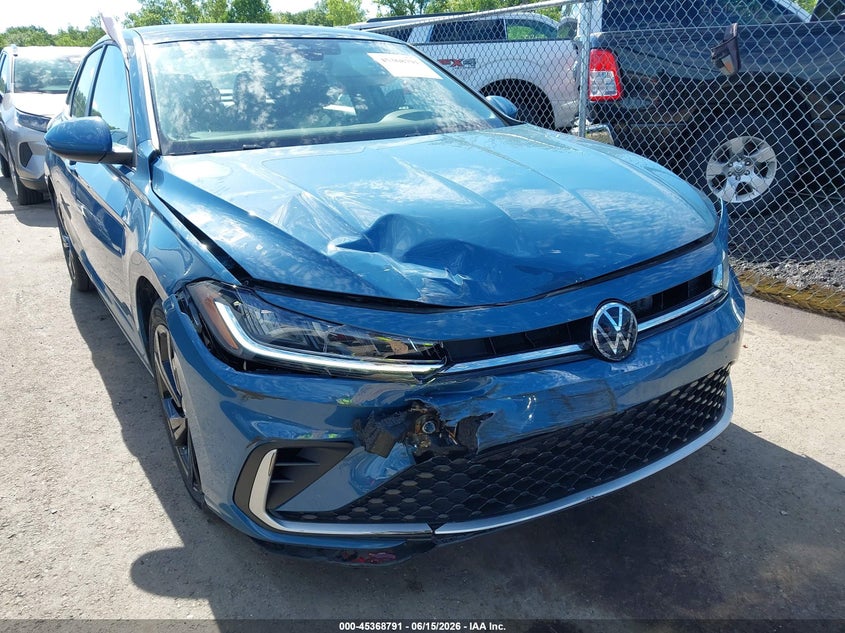 2025 Volkswagen Jetta VIN 3VW7X7BU5SM103348 IAAI salvage auction — FRONT END, Salvage Title, sold $7,300 on 2026-07-21 (photo 6)