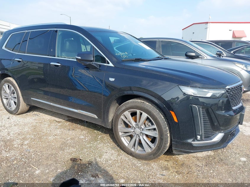 2020 Cadillac Xt6 VIN 1GYKPCRS6LZ124357 IAAI salvage auction — THEFT, Original (Texas), sold $11,600 on 2026-08-09 (photo 1)